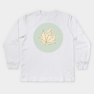 maple leaf Kids Long Sleeve T-Shirt